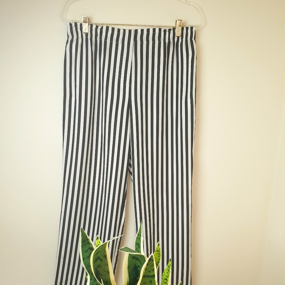 BeetleJuice Striped Elastic Long Pants - Picture 1 of 6